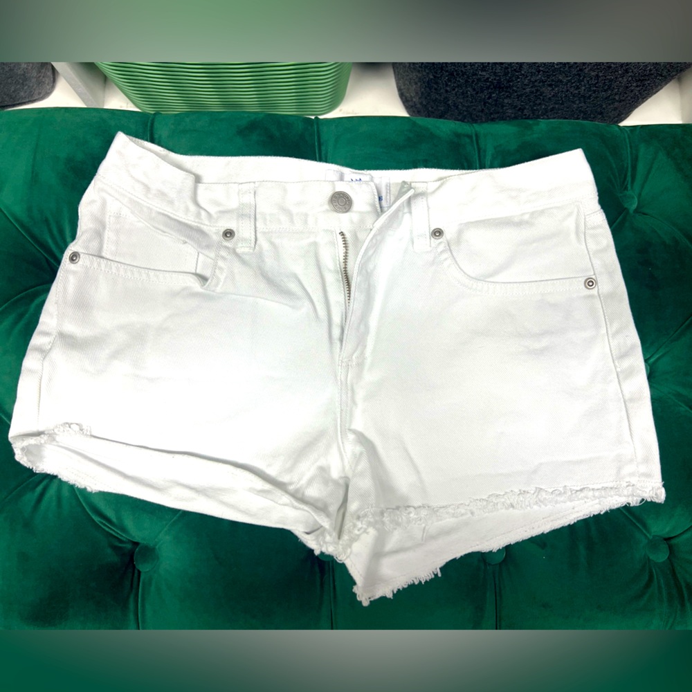 Southern Tide White Cut Off Denim Jean Shorts 27